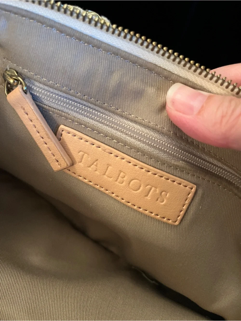Talbots Straw Woven Clutch with Wristlet Strap & Gold Metallic Detail